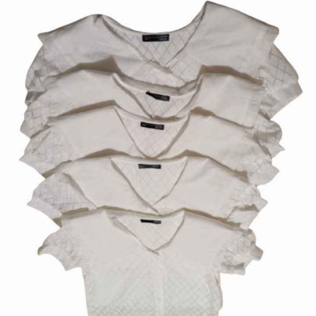 Five Brand New Beautiful Vintage Style Statement Blouses 8Each
